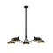 Z-Lite Bellamy Chandelier, 5-Light, 52 In.W x 52 In.L x 8.25 In.H, Matte Black/Matte Black Outer 1942-5MB - alternate 1